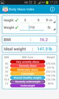 Body Mass Index Calculator BMI الملصق