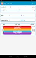 Body Mass Index Calculator BMI ảnh chụp màn hình 2