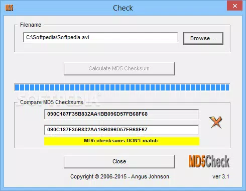 MD5 Checker