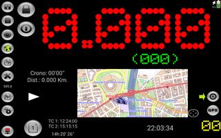 CAS Tablet GPS Plakat
