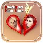 Broken Heart Photo Editor آئیکن