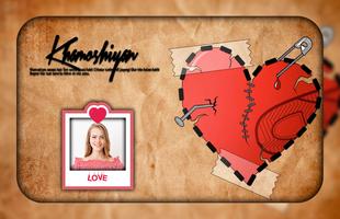 Broken Heart Photo Editor اسکرین شاٹ 1