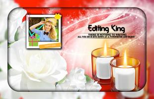 برنامه‌نما Candle Photo Frames عکس از صفحه