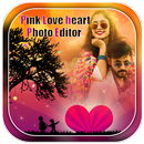 Pink Love Heart Photo Editor APK