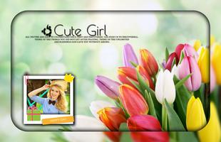 Tulips Photo Frames โปสเตอร์