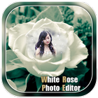 White Rose Photo Editor أيقونة