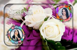 White Rose Photo Editor الملصق