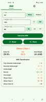 BMI Calculator تصوير الشاشة 1