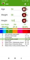 2 Schermata Calcolatore BMI 🍎