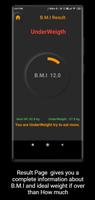 BMI Calculator تصوير الشاشة 1