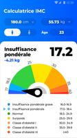 IMC - Calcul d'IMC capture d'écran 2