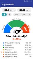 Tính toán BMI ảnh chụp màn hình 1
