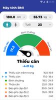 Tính toán BMI ảnh chụp màn hình 2