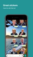 برنامه‌نما Donald Trump Stickers عکس از صفحه