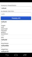 Traduction Allemand Français постер