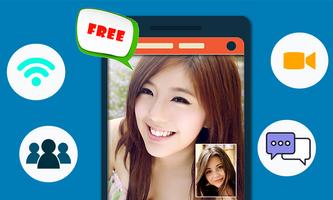 Free Unblocked Video Call Voice Call 2019 Guide plakat