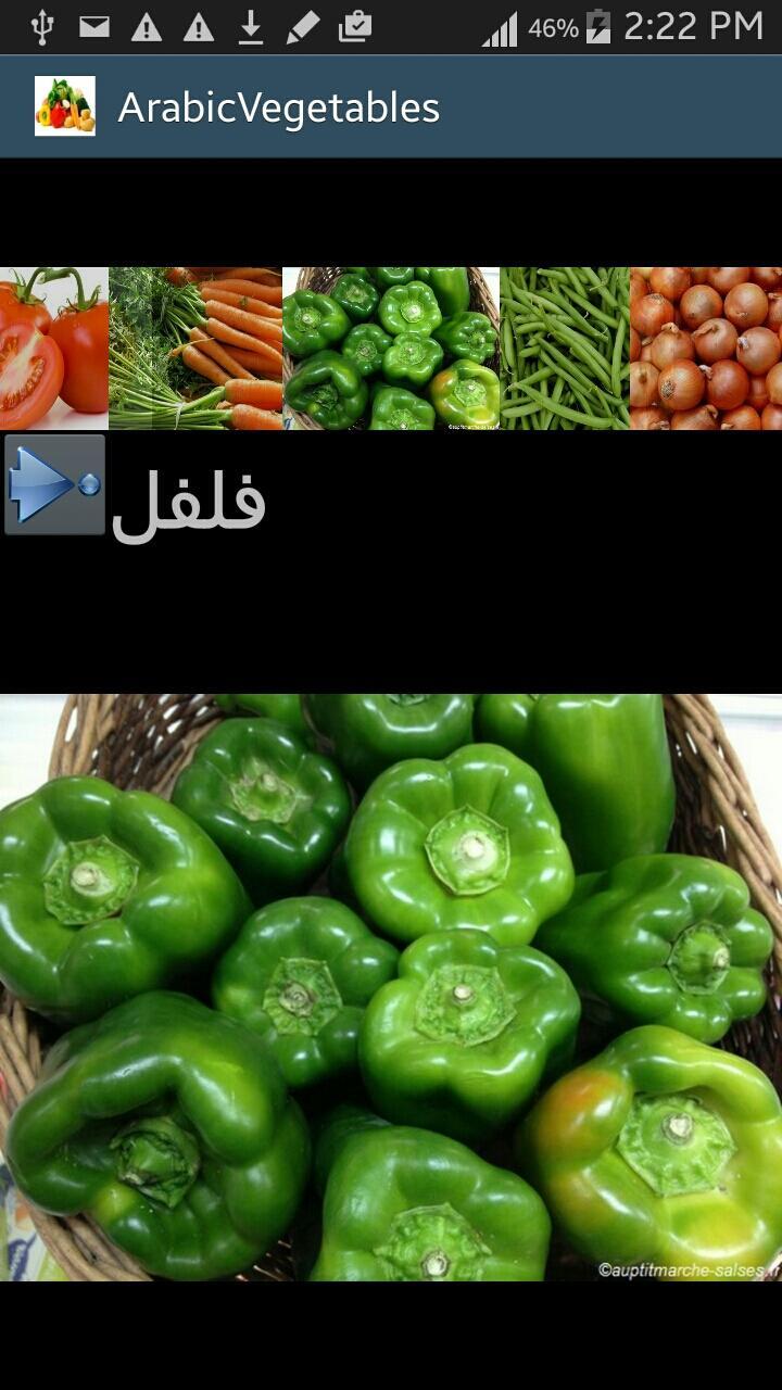buah sayuran dalam bahasa Arab for Android - APK Download