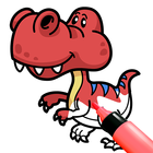 Coloring Alphabet Lore icône