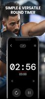 Boxing Round Timer App постер