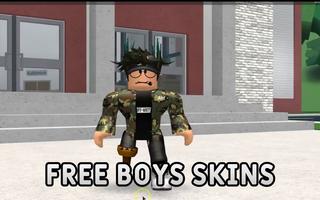 Boys Skins for roblox free Affiche