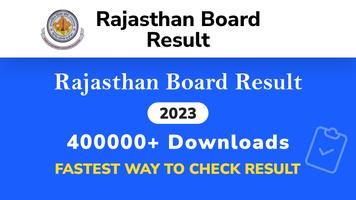 Rajasthan Board Result poster
