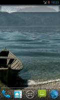 Лодка на озере HD скриншот 1