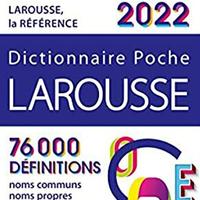 Larousse Dictionnaire Français постер