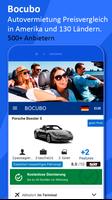 Bocubo: Billiger Mietwagen App Plakat