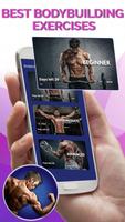 BodyBuilding App - Build muscles at home gym poster