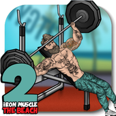 Bodybuilding Muscle Beach-icoon