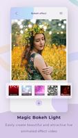 Bokeh Effect Video Maker Cartaz