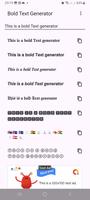 Bold Text Generator, Bold Font скриншот 1