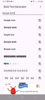 Bold Text Generator, Bold Font скриншот 2