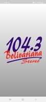 Bolivariana 104.3 FM plakat