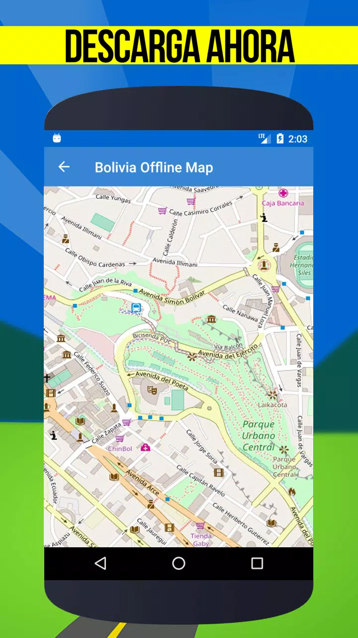 Descarga de APK de 🌏Mapas GPS de Bolivia: fuera de línea para Android