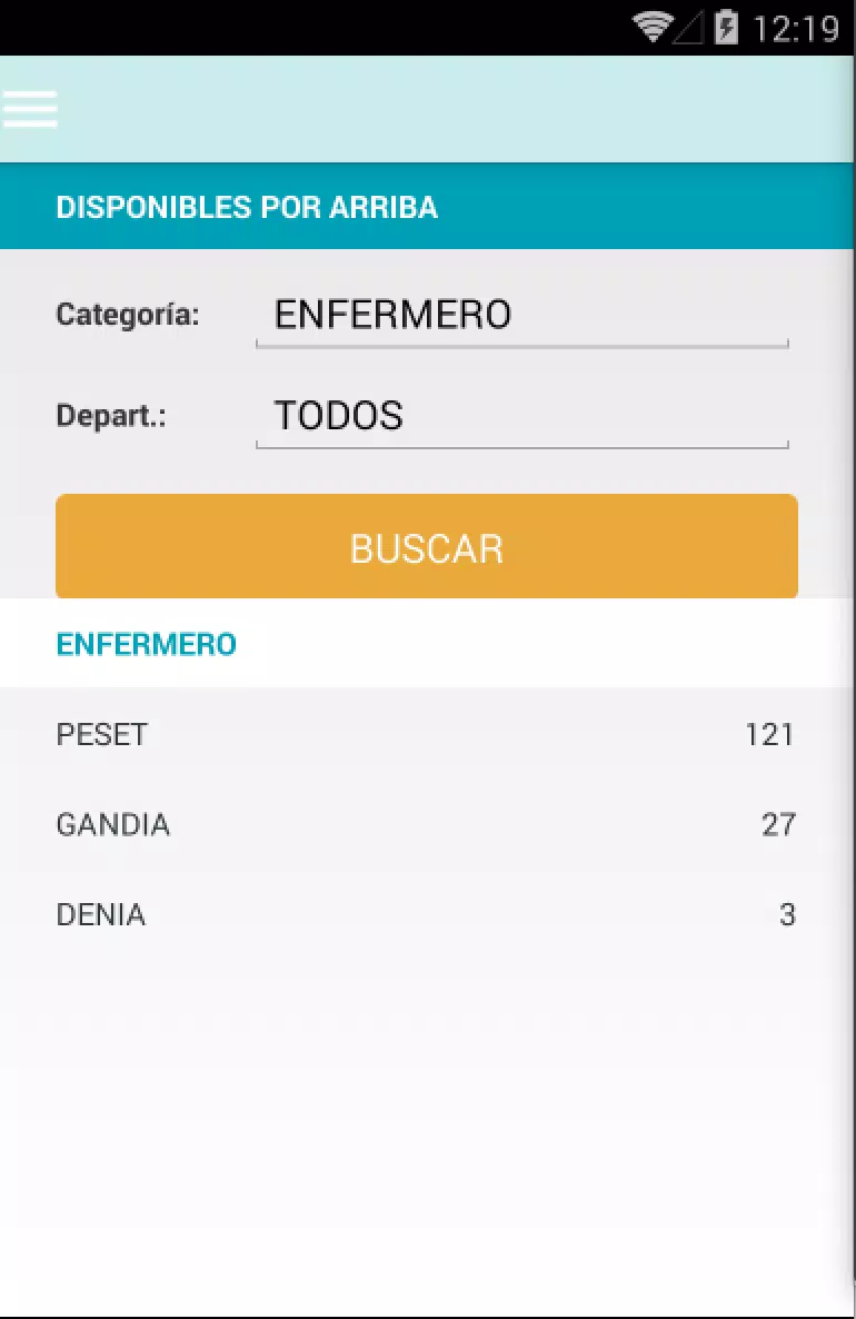 Descarga de APK de Bolsa Sanidad C. Valenciana para Android