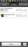 APK manager ภาพหน้าจอ 1