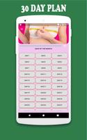 Breast enlargement exercise poster