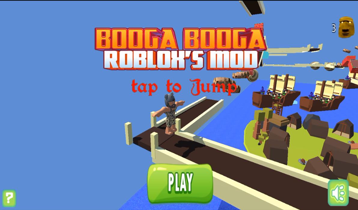 Crazy Booga Booga Robloxs Obby Mod For Android Apk Download - roblox booga booga mod