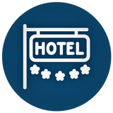Hotel  Booking-icoon