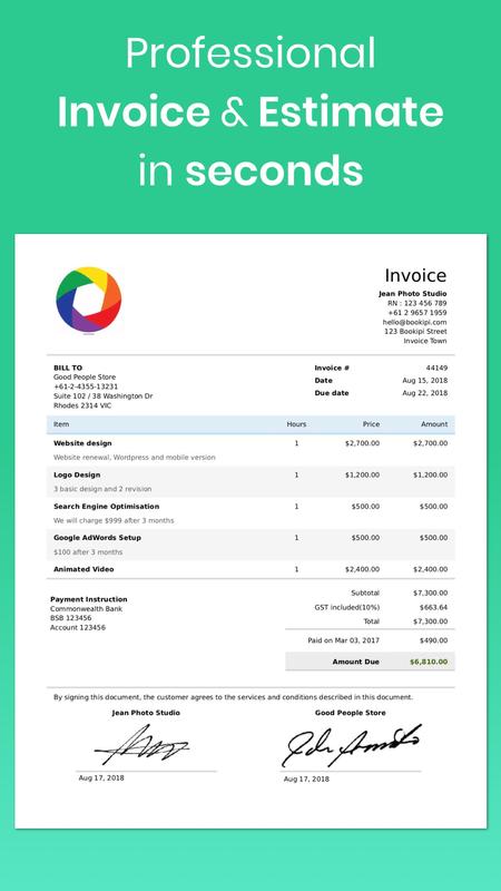 Free Invoice Maker App for Android - APK Download