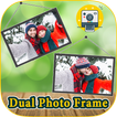 Dual photo frame