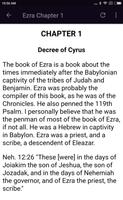 برنامه‌نما BOOK OF EZRA - BIBLE STUDY عکس از صفحه