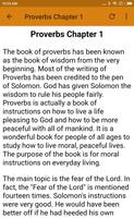 2 Schermata BOOK OF PROVERBS - BIBLE STUDY