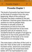 BOOK OF PROVERBS - BIBLE STUDY screenshot 2