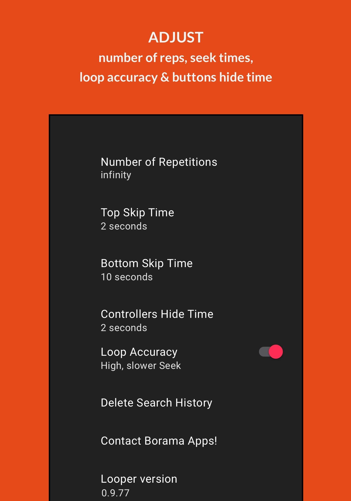 Looper! Loop, Zoom, AB Repeat. YouTube & Videos for Android ... Looper! Loop, Zoom, AB Repeat. YouTube & Videos for Android ... -