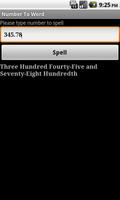 Spell Numbers Plakat