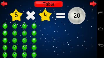 برنامه‌نما Times Tables -  Multiplication عکس از صفحه
