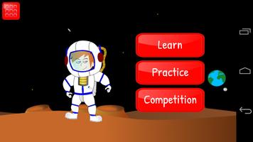 Times Tables Multiplication الملصق