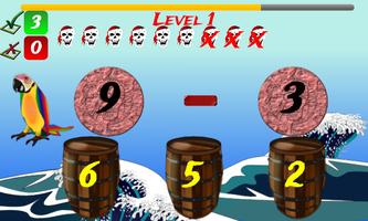 برنامه‌نما 1st - 4th Grade Math Pirate عکس از صفحه